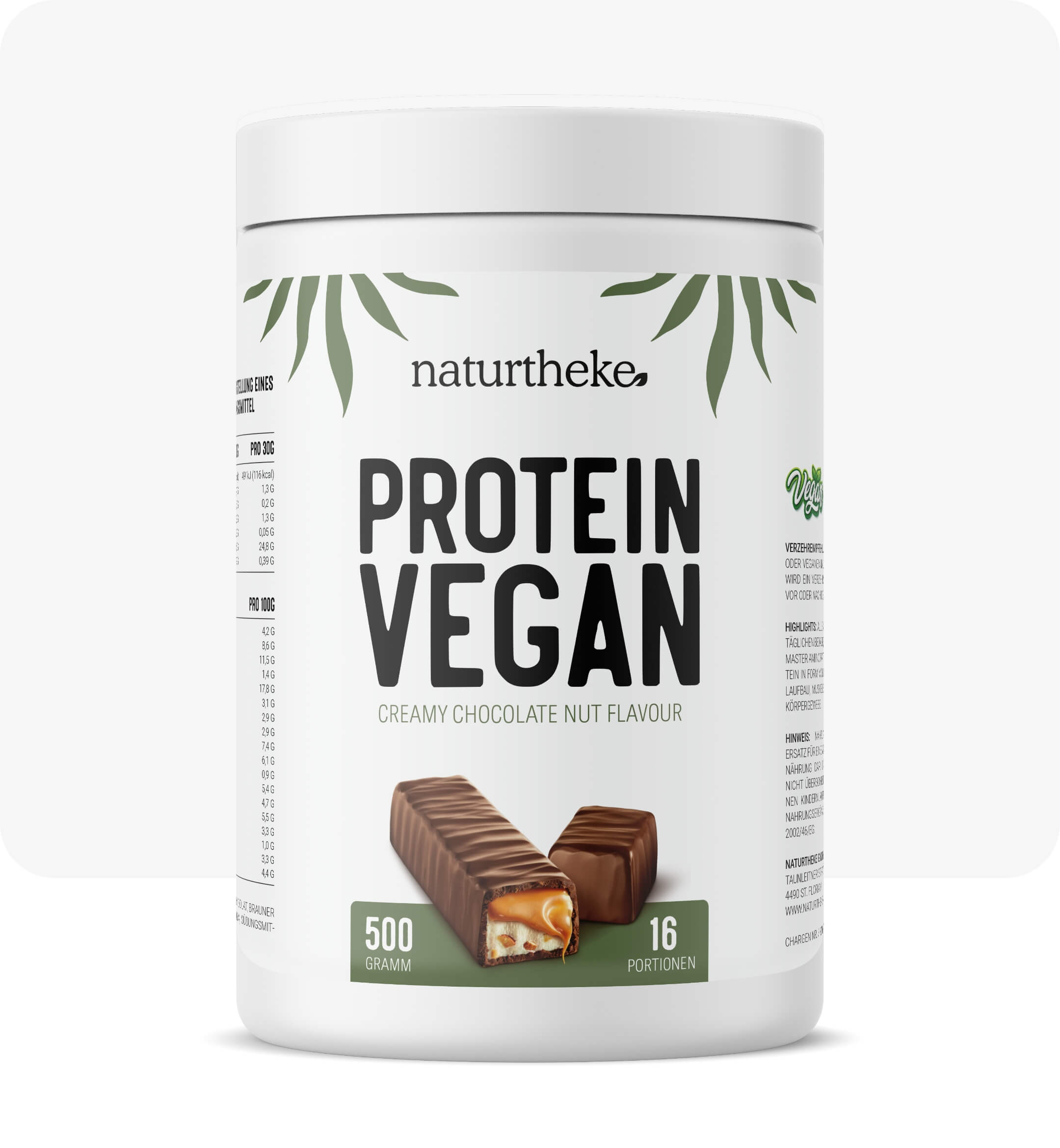 Vegan Protein Schoko Nuss