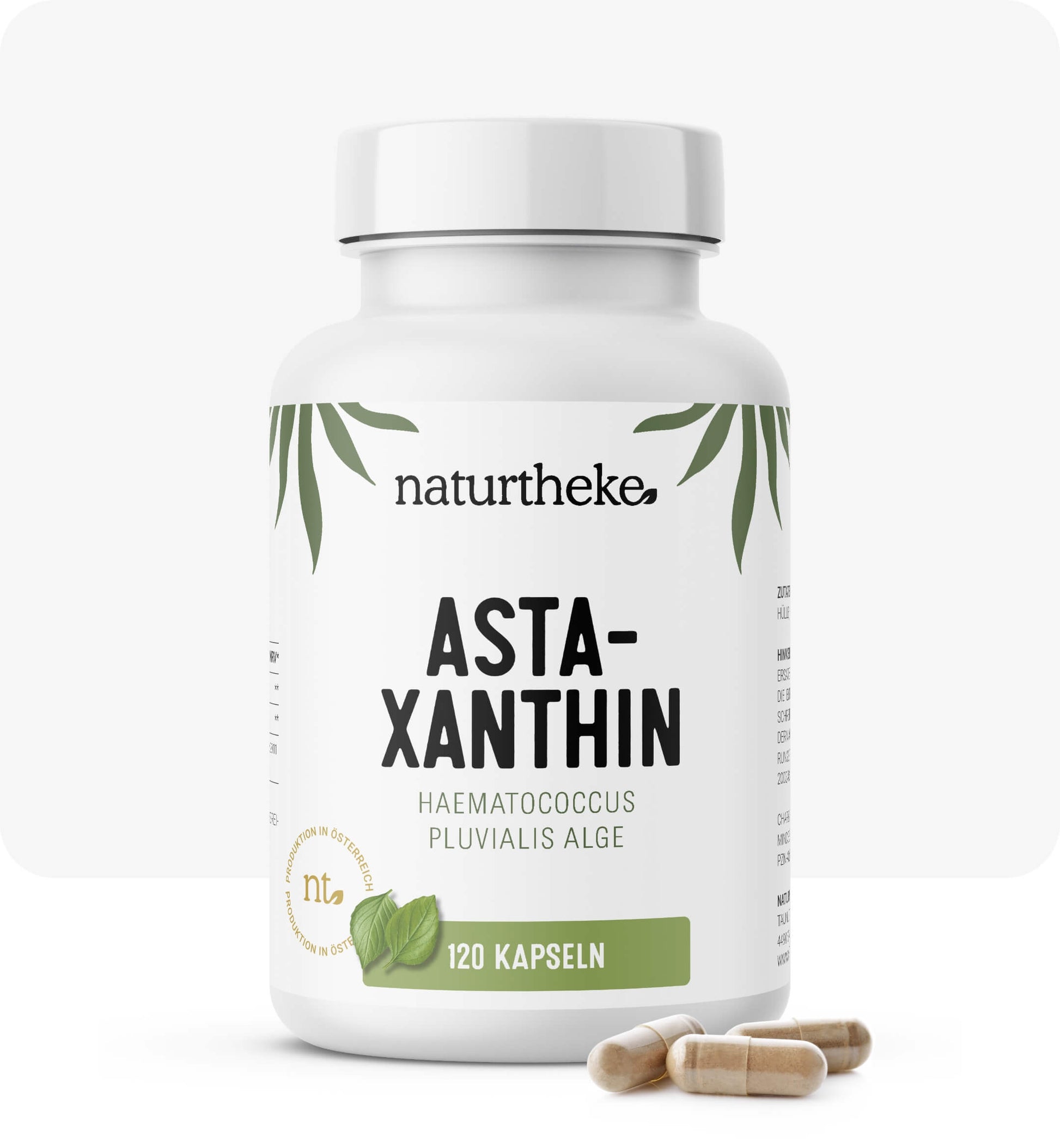 Astaxanthin naturtheke, astaxanthin kaufen, astaxanthin kapseln, haematococcus pluvialis, Astaxanthin tabletten, aematococcus pluvialis kapseln
