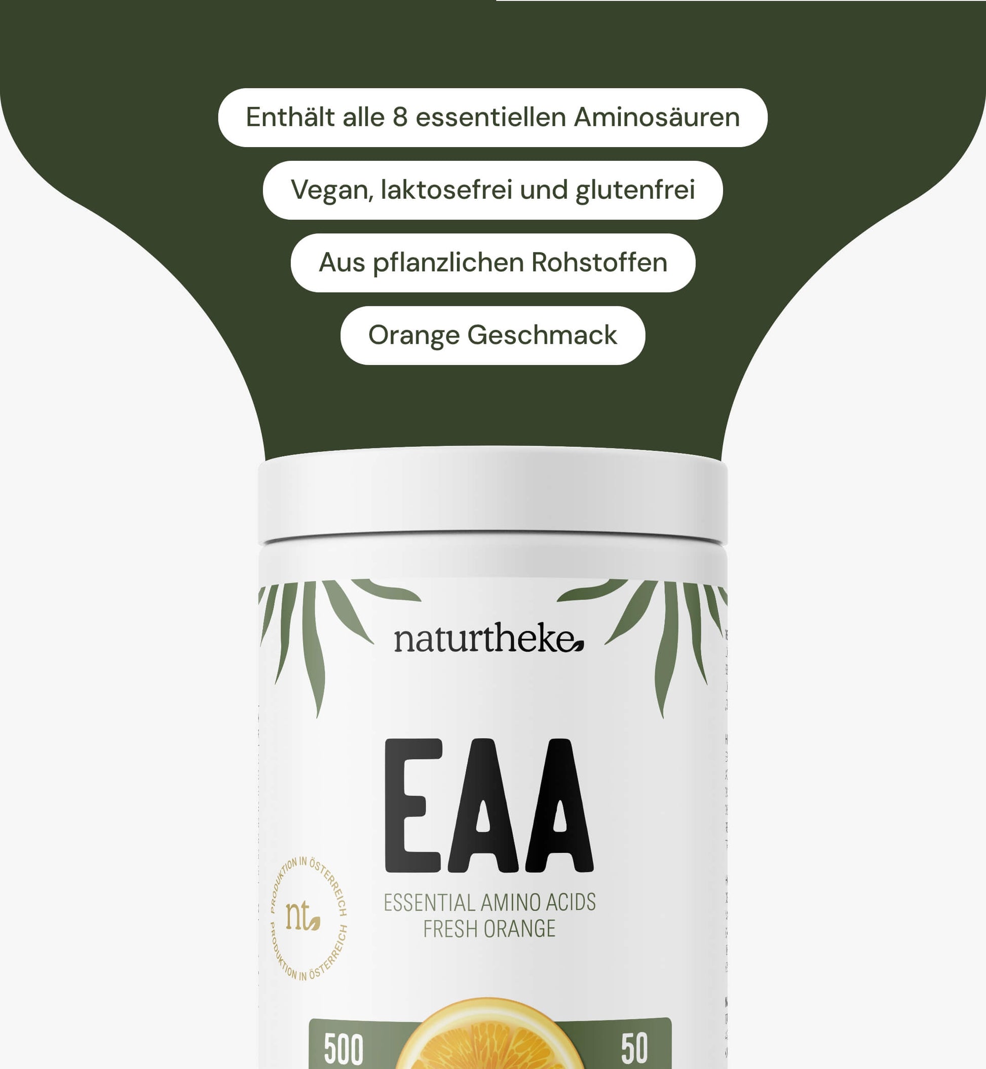 EAAS Amino Pulver naturtheke, eaas, essentielle aminosäuren, aminosäuren komplex, eaas pulver, aminosäuren pulver, essential amino acids, eaas supplement, eaas kaufen, geschmack orange
