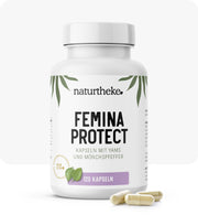 femina protect naturtheke, yam wurzel, yamswurzel kaufen, yamswurzel kapseln, supplement für frauen, yamswurzel und mönchspfeffer, Nährstoffe speziell für Frauen 