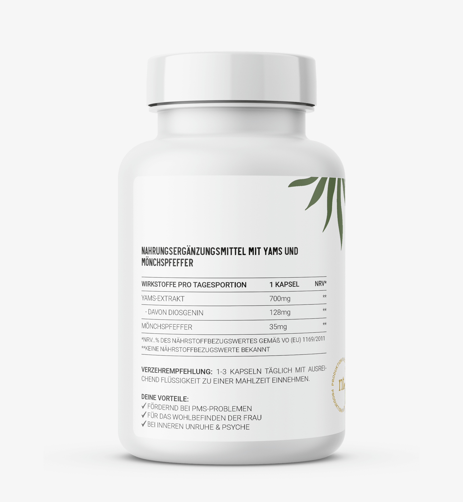 femina protect naturtheke, yam wurzel, yamswurzel kaufen, yamswurzel kapseln, supplement für frauen, yamswurzel und mönchspfeffer, Nährstoffe speziell für Frauen