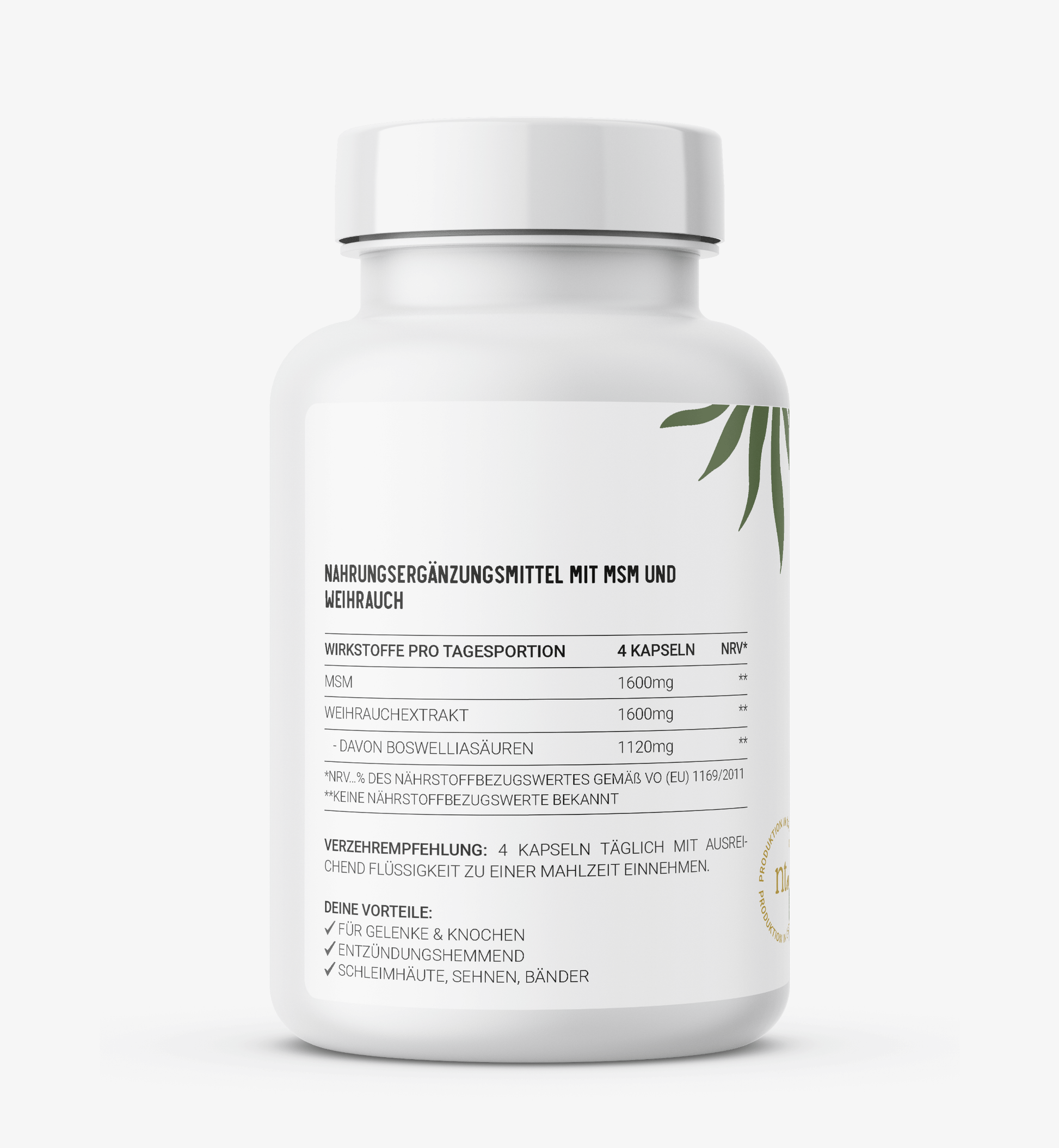 Gelenke Komplex naturtheke, msm kapseln, msm tabletten, MSM und Weihrauch, msm kaufen, gelenk komplex, MSM und Weihrauch kapseln 