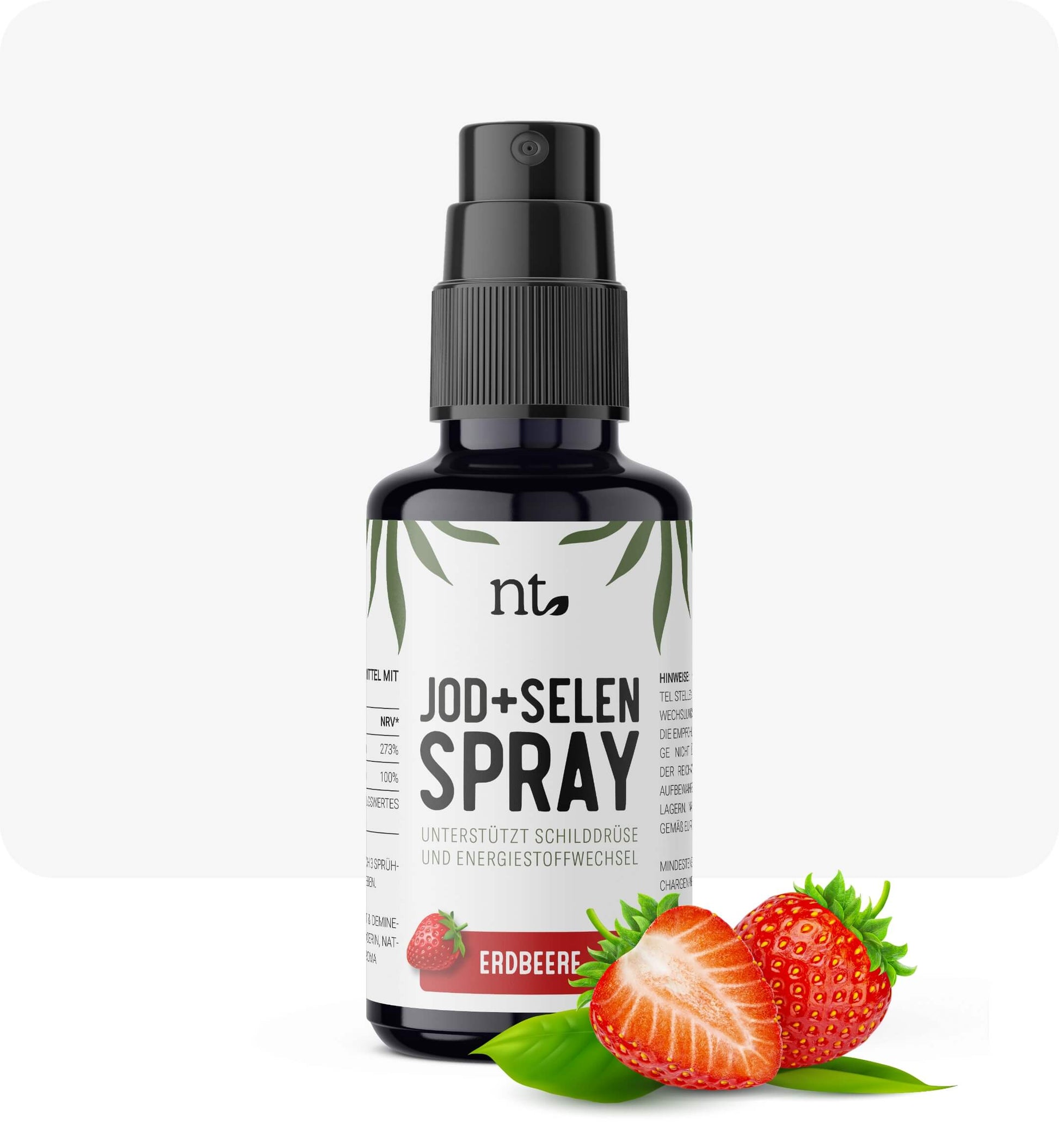 Jod + Selen Spray naturtheke, jod und selen, selen und jod, jod selen, selen jod, Jod + Selen Spray geschmack erdbeere