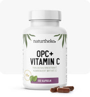 OPC + Vitamin C naturtheke, opc kapseln, opc traubenkernextrakt, traubenkern extrakt opc, opc kaufen, opc mit vitamin c, opc vitamin c
