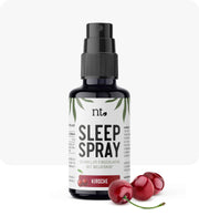 Sleep Spray Geschmack Kirsche naturtheke, melatonin spray, melatonin einschlaf spray, schlafspray, einschlafspray, sleep spray, schlaf spray, melatonin spray mit Geschmack