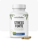 Stress Forte naturtheke, anti stress tabletten, anti stress kapseln, kapseln gegen stress, stress forte für mentale stärke und wohlbefinden, antistress kapseln