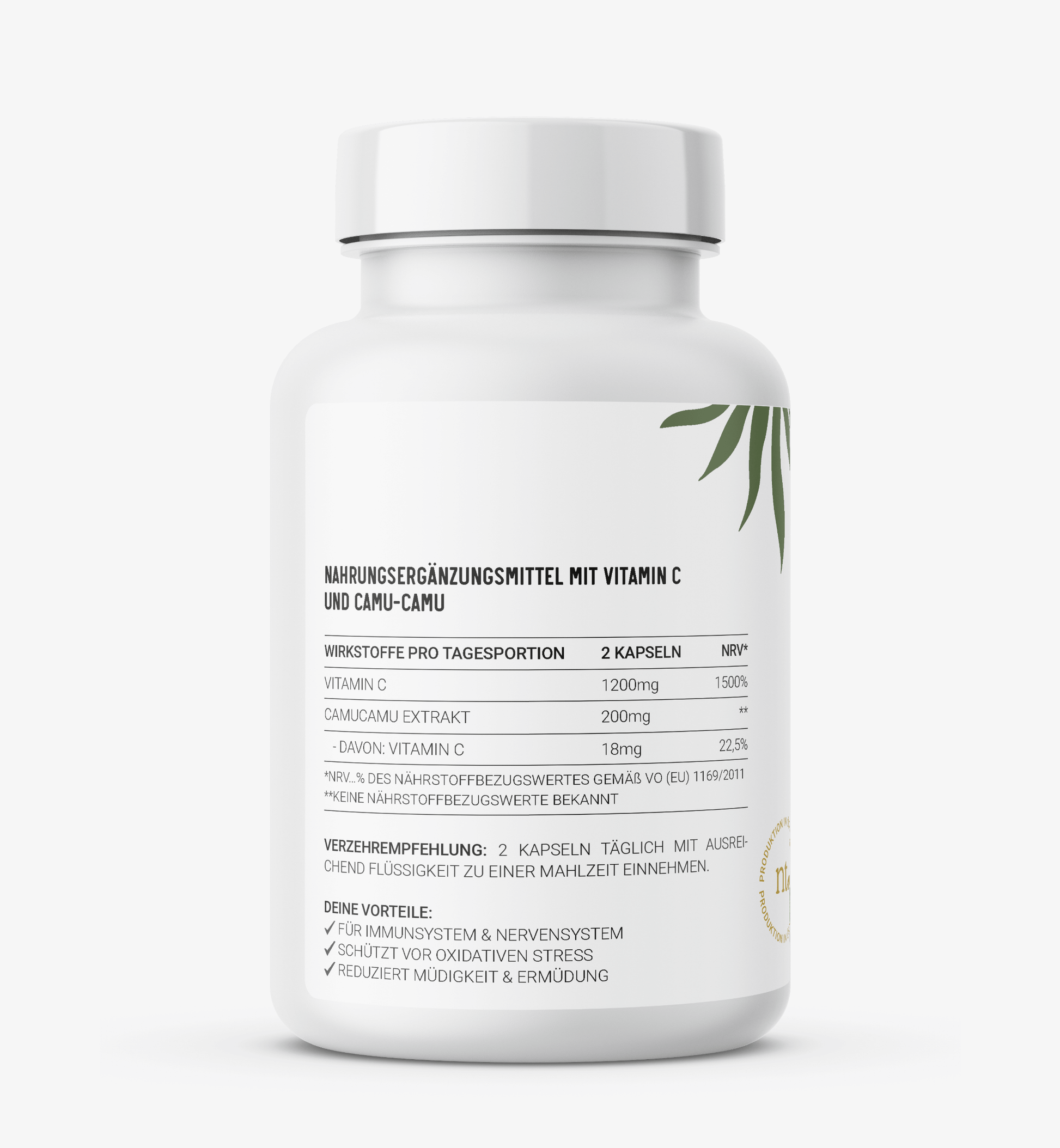 vitamin c naturtheke, vitamin c tabletten, gepuffertes vitamin c, vitamin c kapseln, vitamin c kaufen, vit c, vitamin c hochdosiert, vitamin c kapseln mit CamuCamu Extrakt